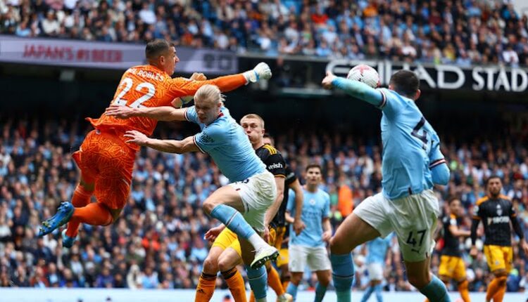 مباراة مانشستر سيتي وليدز يونايتد في الدوري الإنجليزي