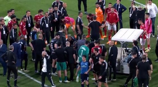 إصابة محمود متولي بعد مباراة الأهلي ضد بيراميدز