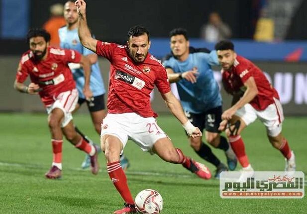 جانب من مباراة سابقة بين الأهلي وبيراميدز