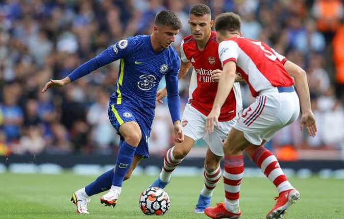 مباراة أرسنال وتشيلسي في الدوري الإنجليزي