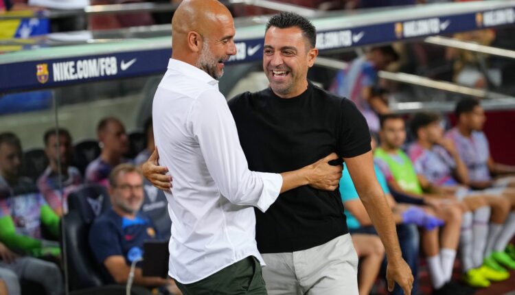 بيب جورديولا وتشافي