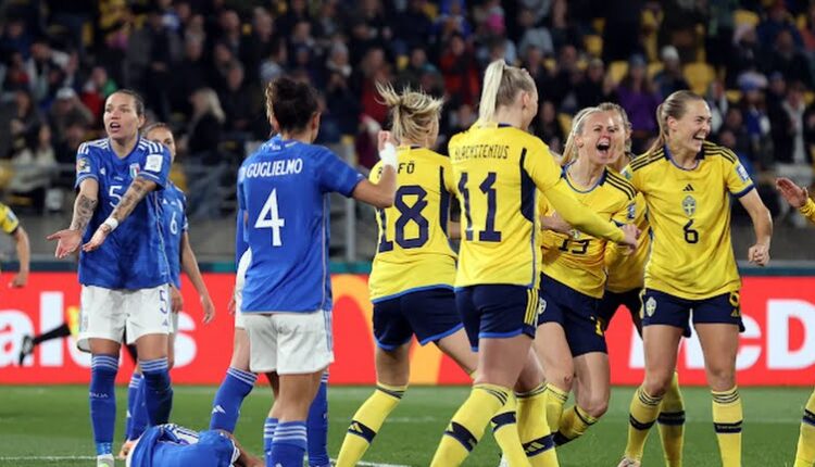 مباراة السويد وإيطاليا في كأس العالم للسيدات
