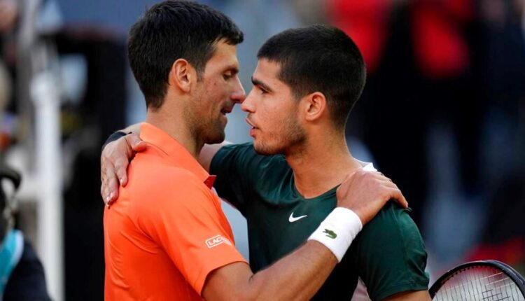 دجوكوفيتش وألكاراز