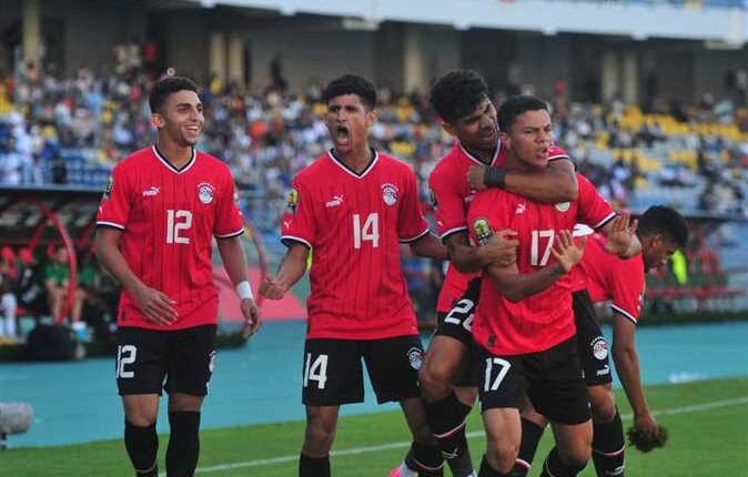 منتخب مصر الأوليمبي ضد المغرب 