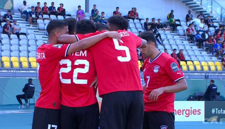 منتخب مصر الأوليمبي ضد الجابون