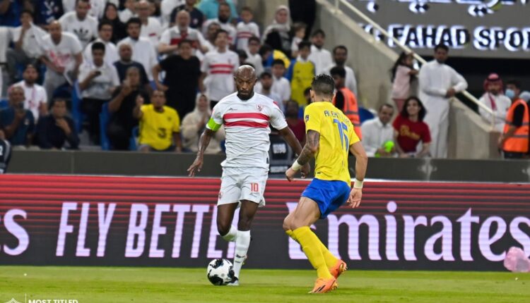 شيكابالا من مباراة الزمالك ضد النصر