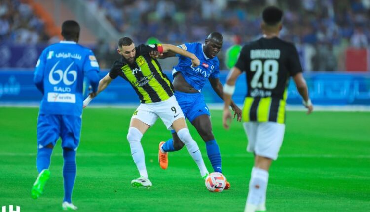 الاتحاد ضد الهلال في الدوري السعودي