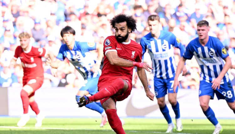 محمد صلاح ضد برايتون