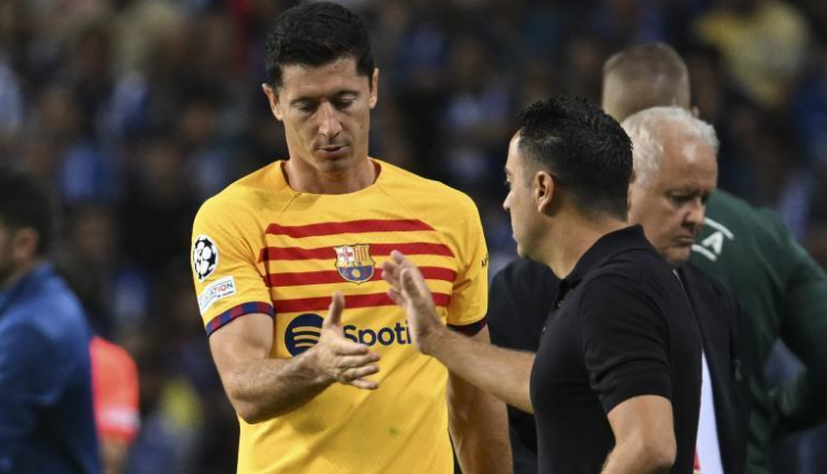 ليفاندوفسكي لاعب برشلونة