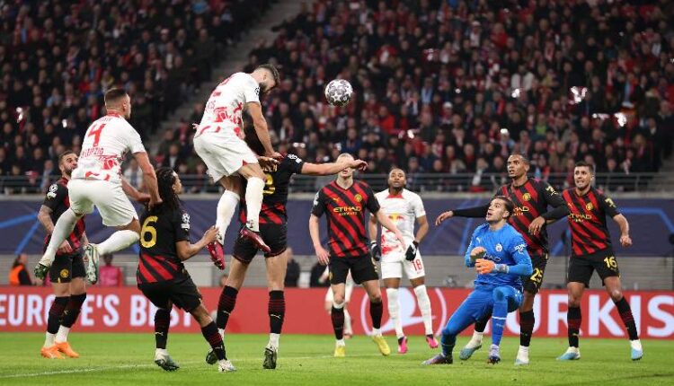 مباراة مانشستر سيتي ضد لايبزيج