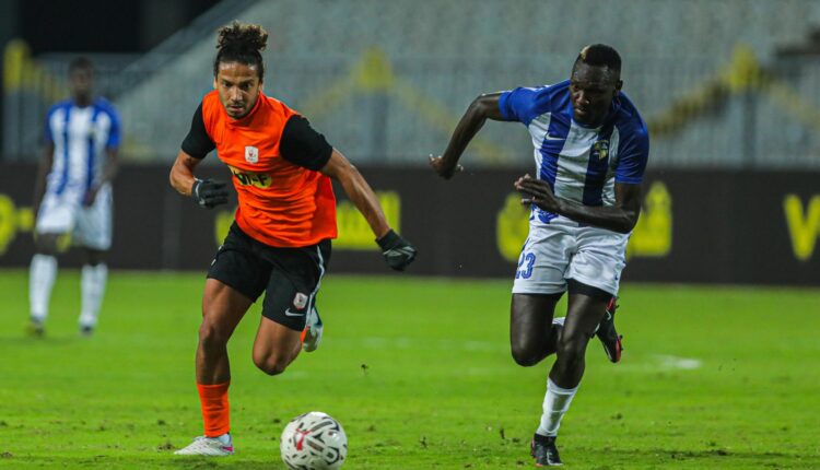 فاركو ضد المقاولون العرب في الدوري المصري