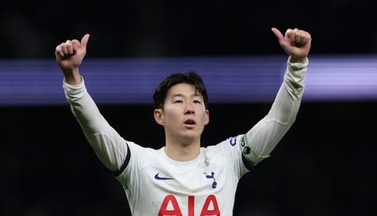 سون هيونج مين لاعب توتنهام