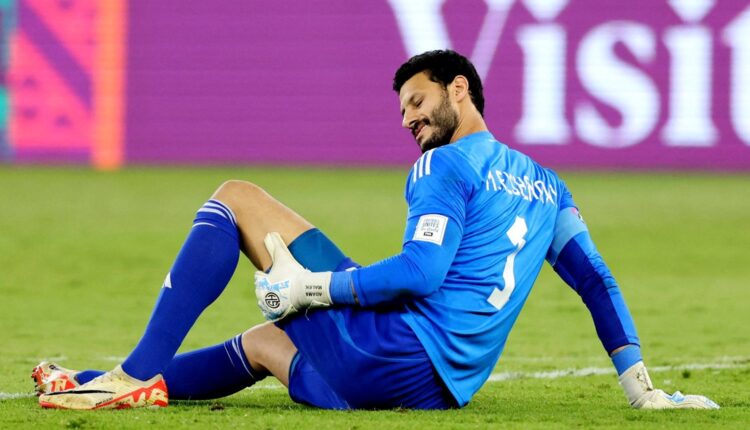 محمد الشناوي حارس مرمى النادي الأهلي